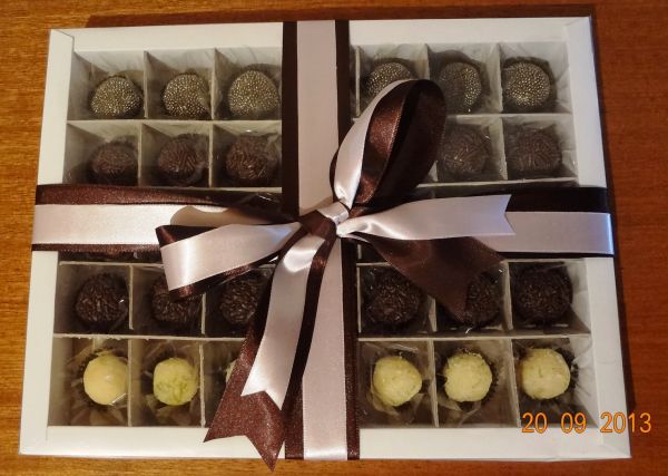 Caixa de Brigadeiros para Presente